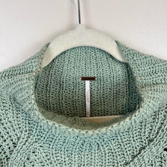 Free People Chunky Knit Pullover in XL - Picture 4 of 8